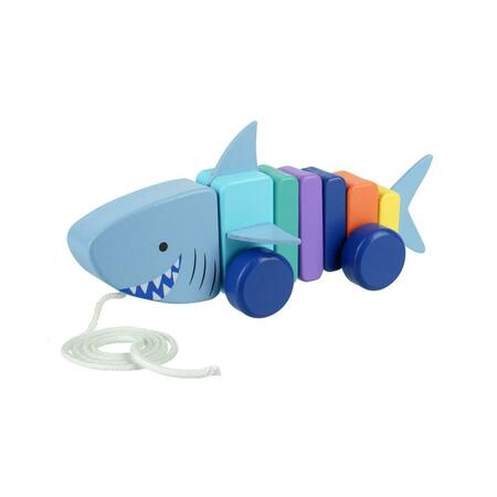 H2H Shark Pull Along Wooden Toy H23497289
